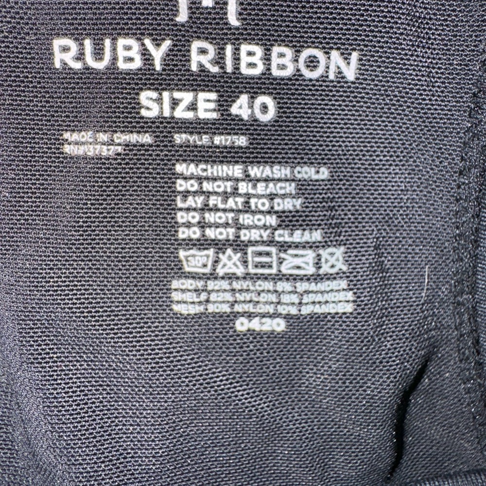 Ruby Ribbon Sport Demi Tank - Picture 3 of 6